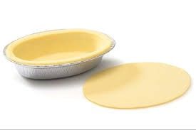 84x130mm READY BAKE SAVOURY OVAL SHELLS