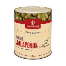 A10 SANDHURST WHOLE JALAPENOS