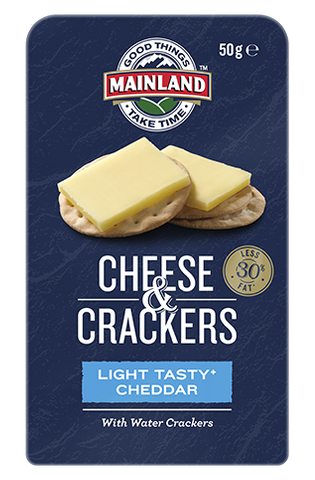 7x50gm ML OTG LIGHT CHEESE WITH CRACKERS