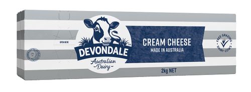 2kg DEVONDALE CREAM CHEESE