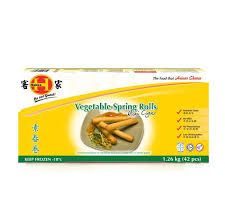 42x30gm HAKKA MINI CIGAR SPRING ROLL VEG