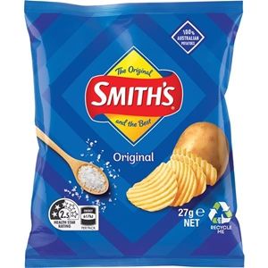 21x27gm SMITHS ORIGINAL CRINKLE CUT CHIP