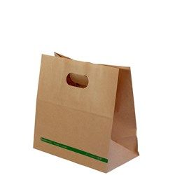 250 D CUT HANDLE PAPER CARRY BAGS