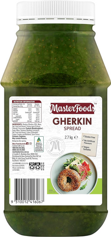 2.7kg MF GHERKIN SPREAD RELISH