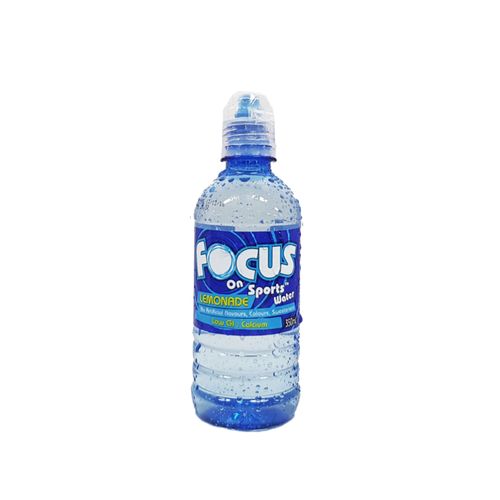 24x350ml FOCUS LEMONADE SPRING WATER