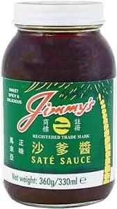 330ml JIMMY SATAY SAUCE