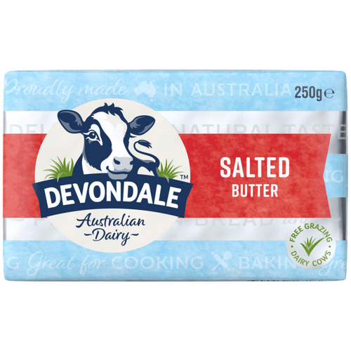 250gm DEVONDALE SALTED BUTTER