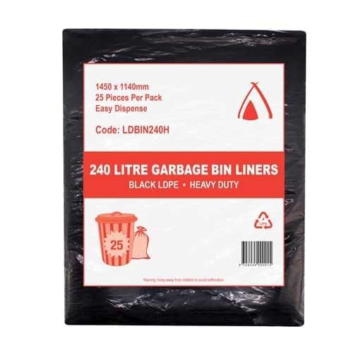 25 240ltr BIN LINERS