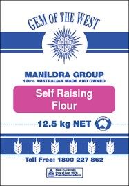 12.5kg GOW SELF RAISING FLOUR