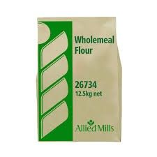 12.5kg ALLIED MILLS WHOLEMEAL SR FLOUR