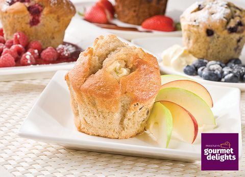 6x150gm PRIESTLEYS APPLE MUFFINS