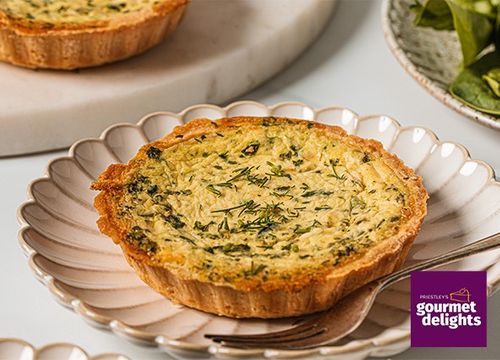 12 PRIESTLEYS SPINACH RICOTTA QUICHES