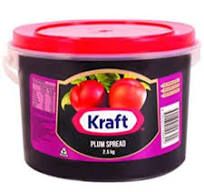 2.5kg KRAFT PLUM JAM