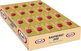 75x14gm KRAFT RASPBERRY JAM