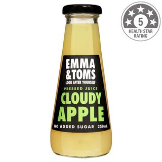 12x250ML GLASS E&T CLOUDY APPLE JUICE