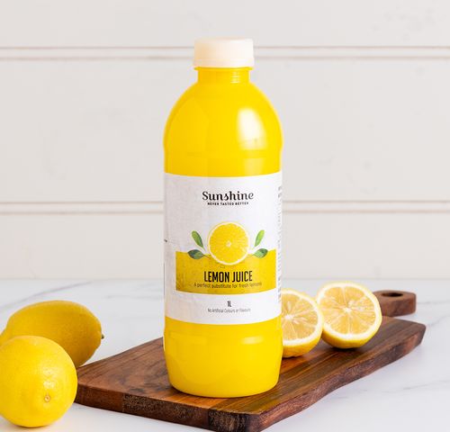 1lt SUNSHINE LEMON JUICE