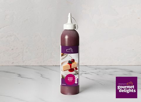 500ml PRIESTLEYS MIXED BERRY COULIS