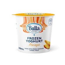 36x200ml BULLA MANGO YOGURT TUBS