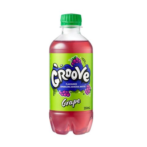 20x350ml GROOVE GRAPE MINERAL WATER