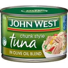 425gm JOHN WEST TUNA IN OLIVE OIL