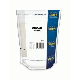 3kg TRUMPS WHITE SUGAR