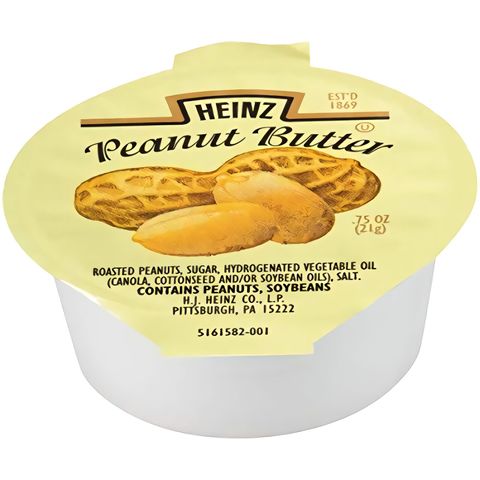 72x11gm HEINZ PEANUT BUTTER