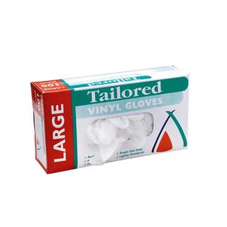 100 TP LGE VINYL GLOVES
