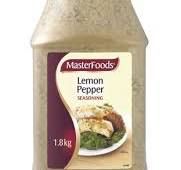 1.8kg MASTERFOODS LEMON PEPPER SEASONING