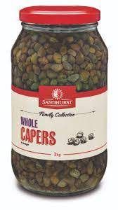 2kg SANDHURST CAPERS IN VINEGAR