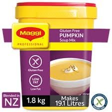 1.8kg MAGGI PUMPKIN SOUP MIX GF