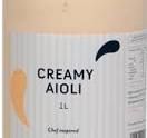 1kg FRENCH MAID CREAMY AIOLI SAUCE