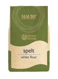 12.5kg WHITE SPELT FLOUR