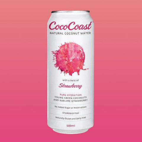 12x500ml COCO COAST STRAWB COCONUT WATER