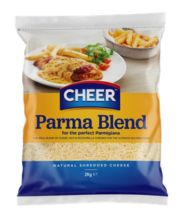 2kg PARMA BLEND SHREDDED CHEESE