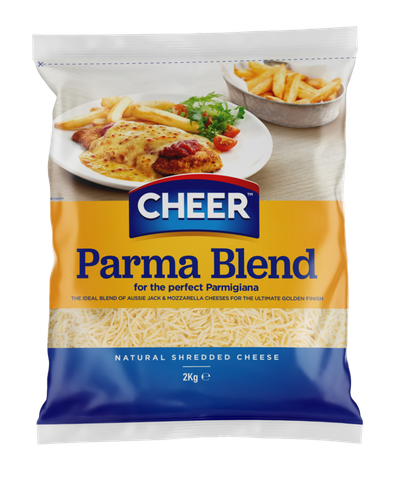 2kg PARMA BLEND SHREDDED CHEESE