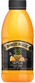 500ml BUNDY 35% TROPICAL JUICE