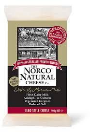 500gm NORCO NATURAL BLOCK CHEESE