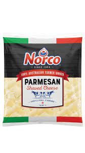 1kg NORCO SHAVED PARMESAN CHEESE
