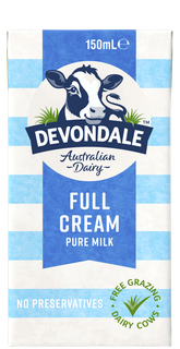 32x150ml DEVONDALE UHT FULL CREAM MILK