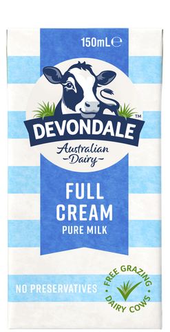 32x150ml DEVONDALE UHT FULL CREAM MILK