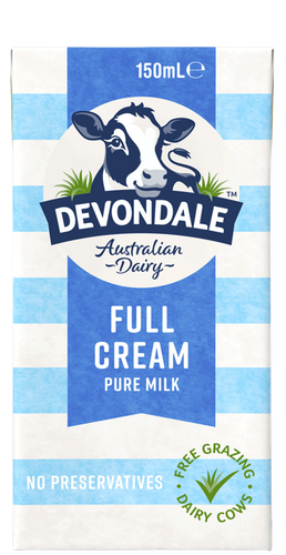 32x150ml DEVONDALE UHT FULL CREAM MILK