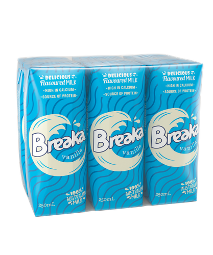 24x250ml BREAKA VANILLA MILK