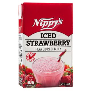 250ml NIPPYS STRAWBERRY MILK