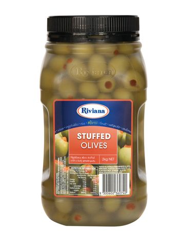 2kg RIVIANA STUFFED OLIVES