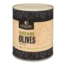 A10 SANDHURST SLICED BLACK OLIVES