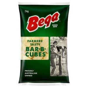 2kg BEGA TASTY CHEESE CUBES