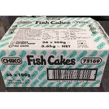 36x100gm CHIKO FISH CAKES