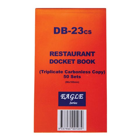 RESTAURANT DOCKET BOOKS