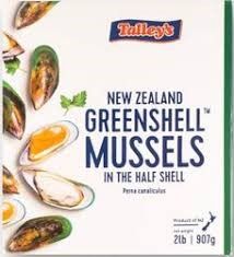 kg HALF SHELL MUSSELS