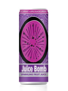 24x250ml BOMB BLACKCURRANT JUICES